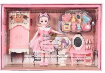 MUÑECA CON ACCESORIOS